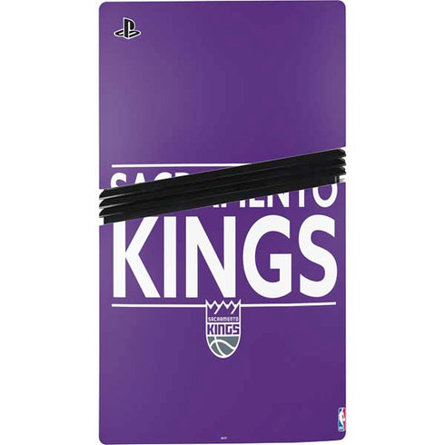 NBA Sacramento Kings Standard - Purple PS5 Pro Console Skin